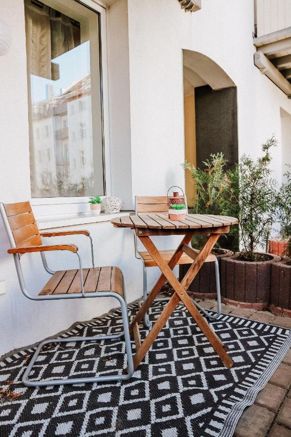 Gemuetliche Fewo Mit Balkon Leipzig Exteriör bild