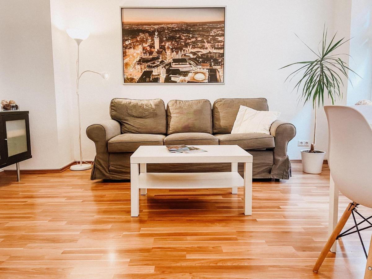 Gemuetliche Fewo Mit Balkon Leipzig Exteriör bild